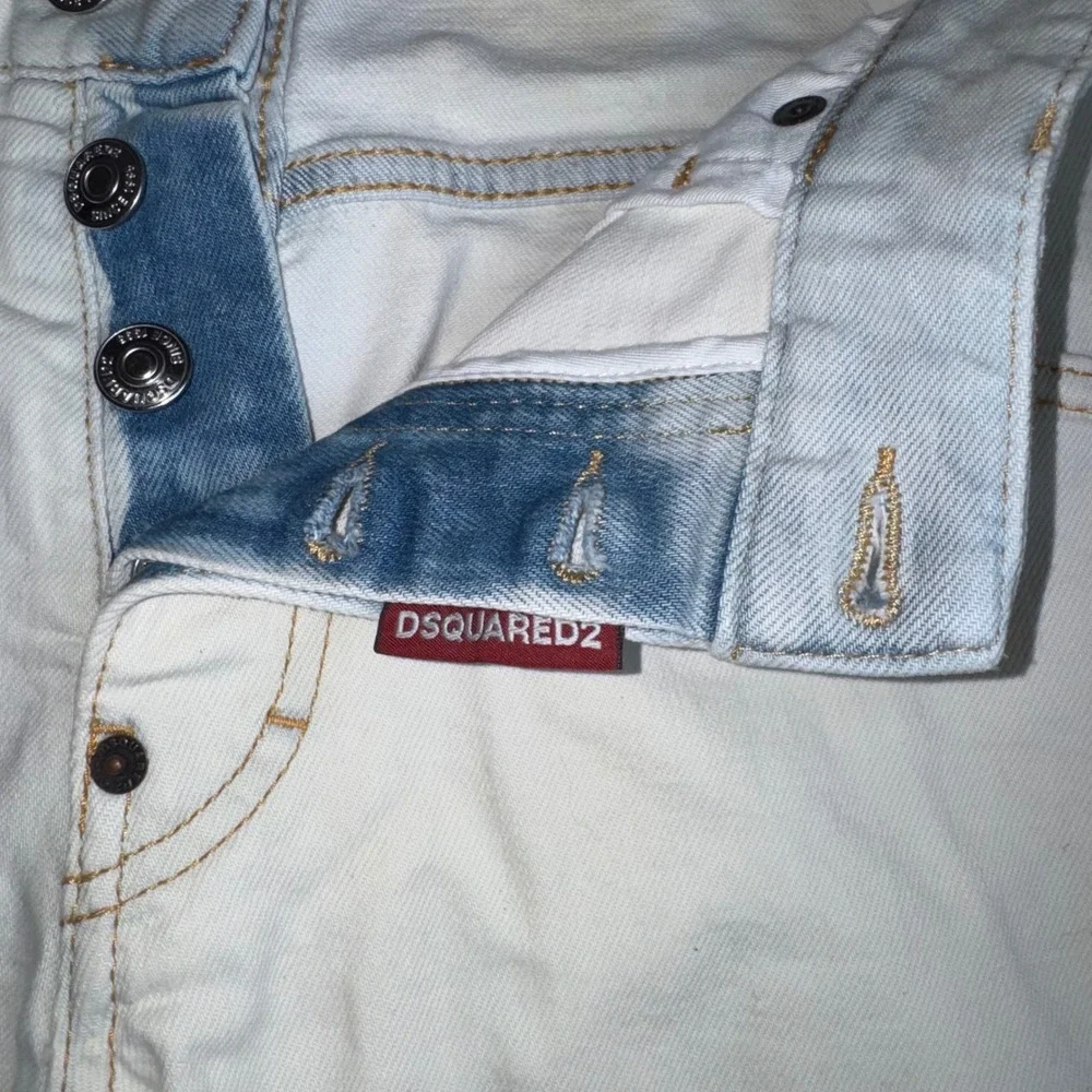 DSQUARED2 Skater Jean Mens 48 (33) Light Blue Excellent Made in Italy Slim Fit